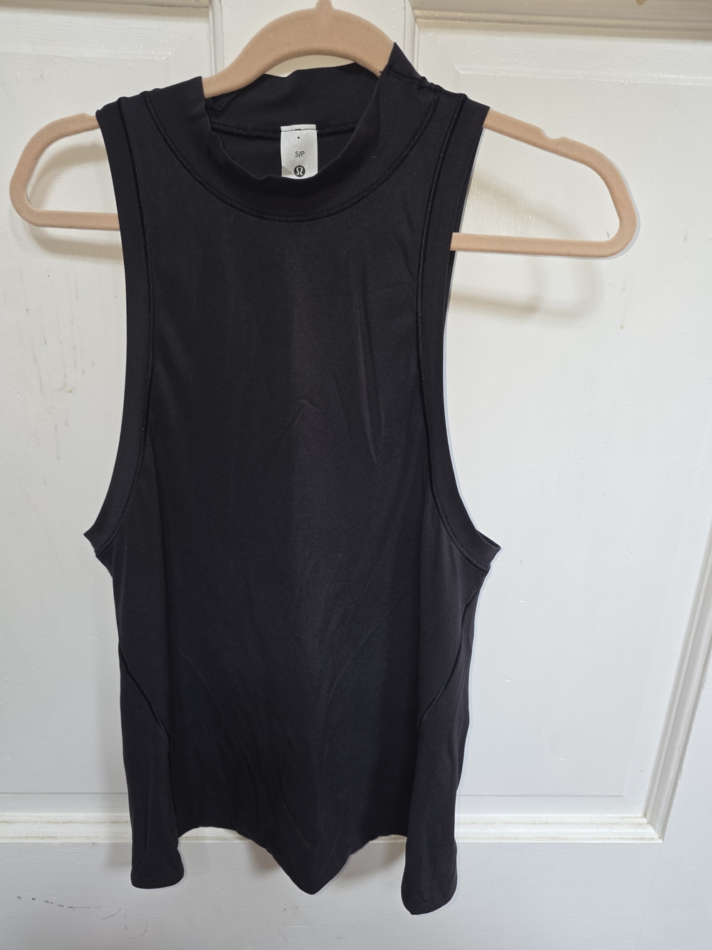 lululemon athletica Black High-Neck Sleeveless Tank
